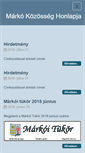 Mobile Screenshot of marko.hu