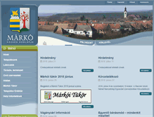 Tablet Screenshot of marko.hu