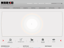 Tablet Screenshot of marko.com.br